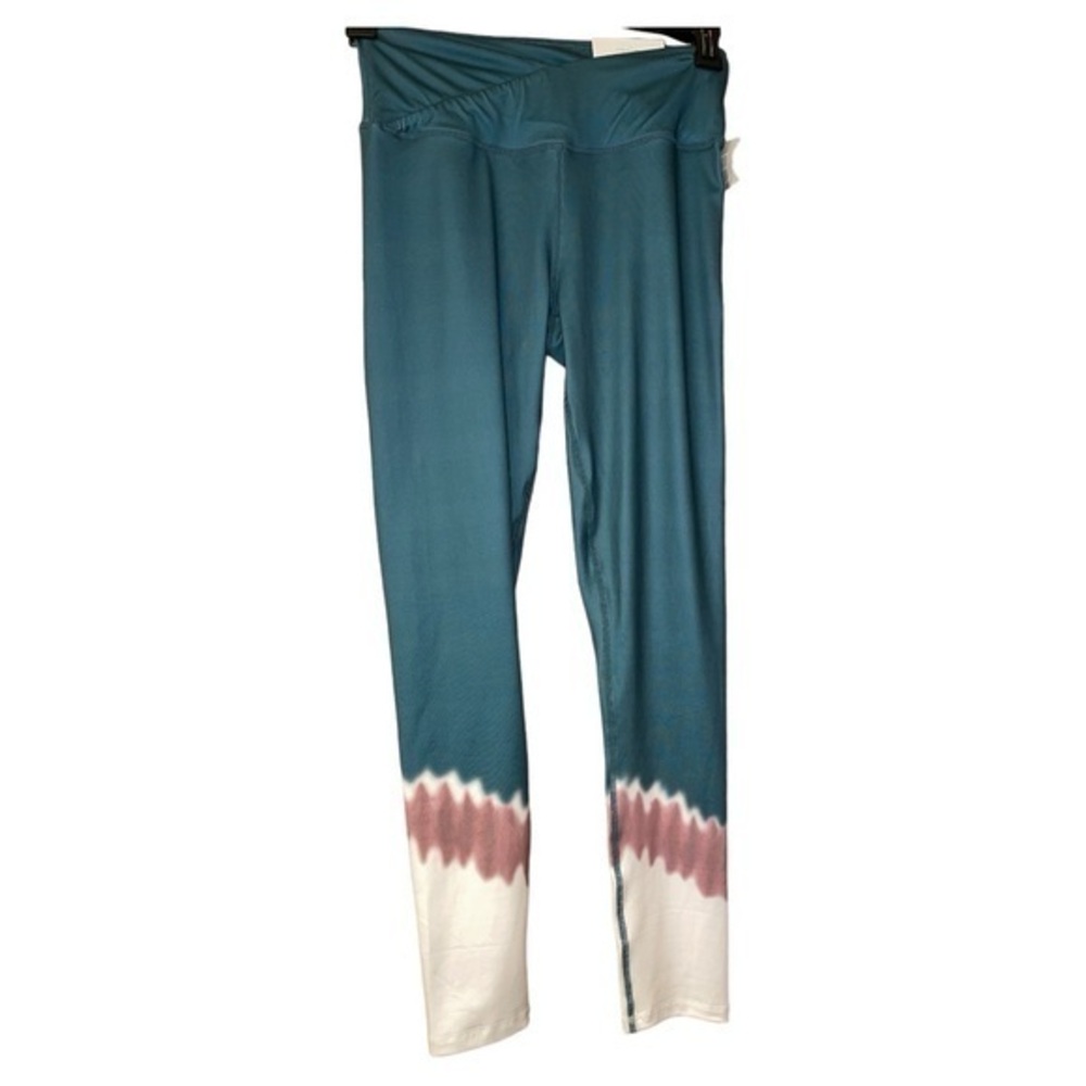 Maurices Ultra High Rise Luxe Leggings Ombre Teal Tie‎ Dye Small Regular NWT